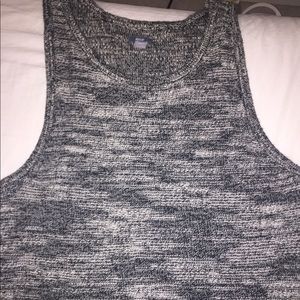 Aerie Cropped Heathered Knit Tank